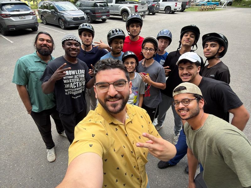 Ibn Abbas Youth Program: Friends Selfie Group Smiles