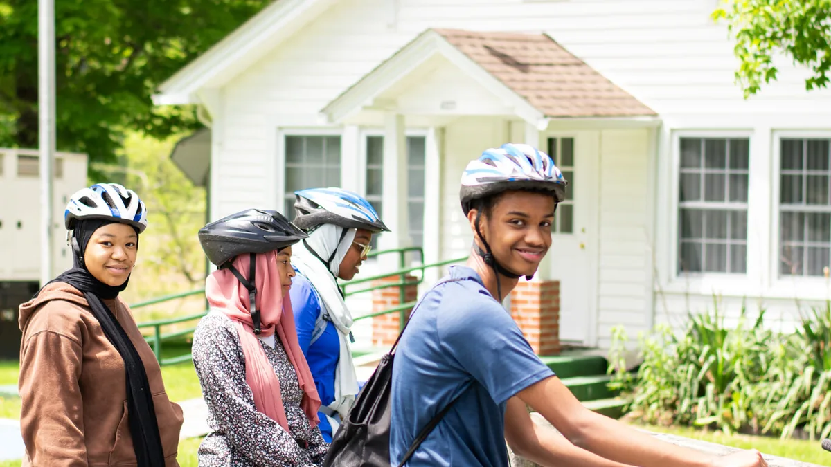 Ibn Abbas Youth Program: Bicycle Ride Friends Hero