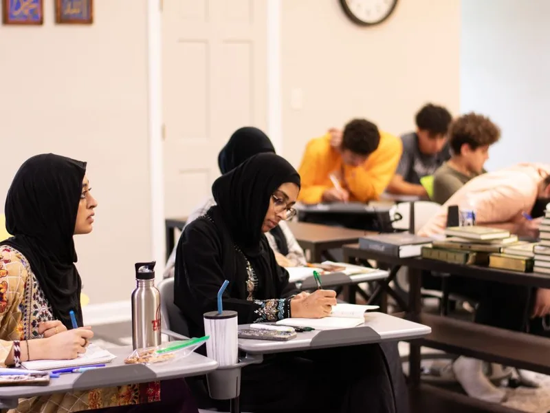 Ibn Abbas Youth Program: Classroom Friends Studying